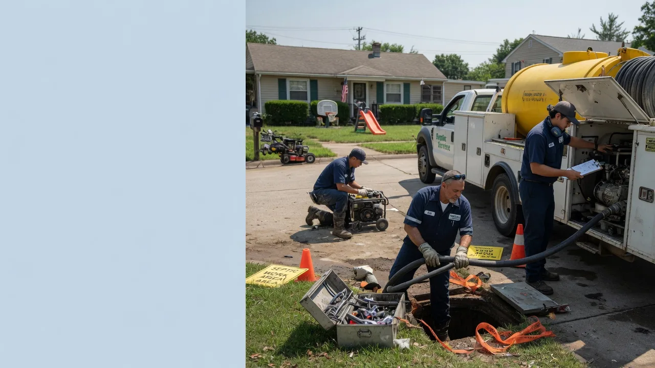 Septic Tank Pumping in Harrisonville, MO near me